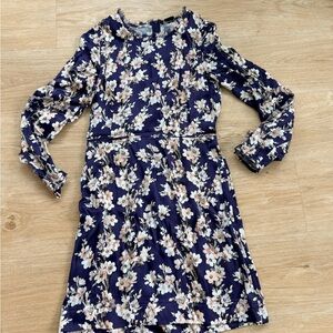 Club Monaco Floral Long Sleeve Dress 4